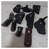 Variety of Hosters & Knife Sheaths