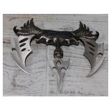 Skull 3-Blade Fantasy Knife