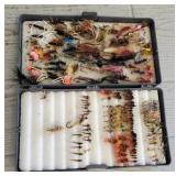 Scientific Anglears Case w/ Fly Fishing Lures