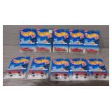 (10) 1996 First Edition HotWheels Sealed