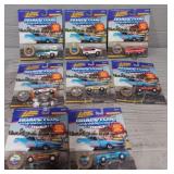 (8) Johnny Lighting Dragsters Cars Sealed