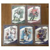 (5) Absolute Football Cards #2
