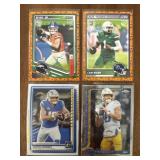 (4) 2025 Nix, Ward & Herbert Football Cards