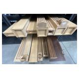 (16) Assorted Decorative Wood Corbels