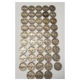 (48) Buffalo Nickels