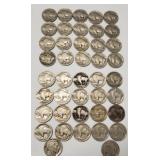 (42) Buffalo Nickels