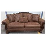 Ashley Furniture Bradington Truffle Loveseat