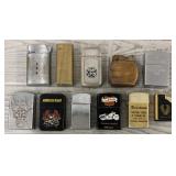 (11) Various Zippo, Bentley & Etc Lighters