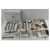 Metal Drop Box & Assorted Misc Tools