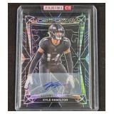 Kyle Hanilton Obsidian Football Card