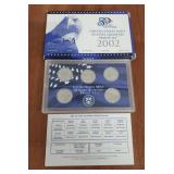 2002 Quarters Mint Proof Set