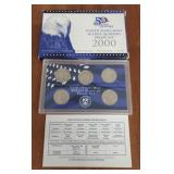 2000 Quarters Mint Proof Set