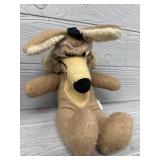 Vintage Warner Bros Wile E. Coyote Plush Animal