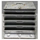 Metal Toolbox w/Drawers