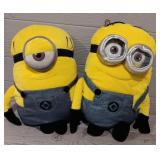 (2) Minion Plush Buddy's