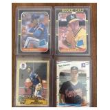 (4) Rookie Baseball Cards