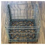 Vintage Darigold  Seattle Metal Milk Crate