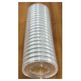 Roll of (20) 1oz Silver Bear & Bull Coins