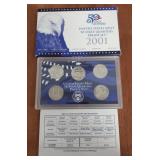 2001 Quarters Mint Proof Set