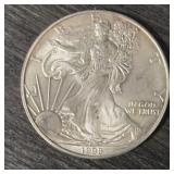 1998 Silver Eagle Dollar
