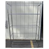 NSF 5 Shelf Chrome Rack