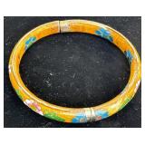 Vintage Cloisonnï¿½ Old Chinese Enamel Bracelet