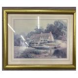 Claude Strachan Cottage Print Frame