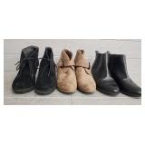 (3) Ladies Boots