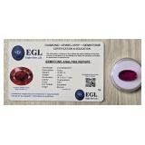 Oval Ruby Gemstone