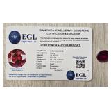 Round Ruby Gemstone