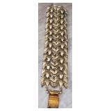 Vintage Gold Tone Coro Ladies Bracelet