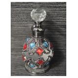 Full Unused Bejeweled Perfume Bottle