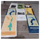 (8) Vintage Idaho Maps