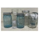 (7) Vintage Canning Jars