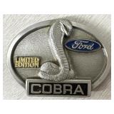 Limited edition Ford Cobra Belt Buckle 1 of 2500