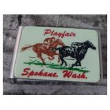 Vintage Playfair Spokane WA Money Clip