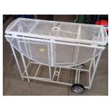 White Metal Table