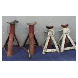 (4) Old Jack Stands