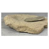 Large Primitive Mortar & Pestle
