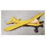 2967 Sexton Cast Metal Piper Cub Airplane