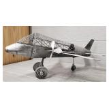 Large Metal Airplane Model