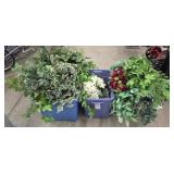 Assortment of Artificial Plants