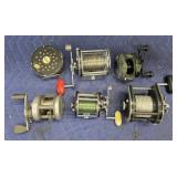 (6) Various Fishing Reels