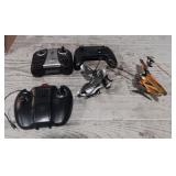 (2) RC Helicopters w/ Controllers