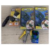 Assortment Of Garden Hose Fittings/Spray Nozzle