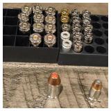 (12) Rounds of 45/15 Rounds of 9mm Ammo