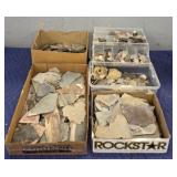 Assortment of Various Rock Slabs