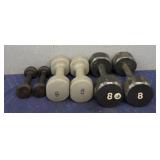 (6) Various Yoga Dumbbells