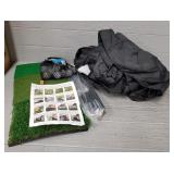 Golf Driving Hitting Net & Putting Green