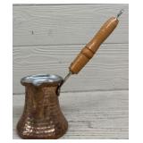 Hammered Copper Turkish Coffee Pot